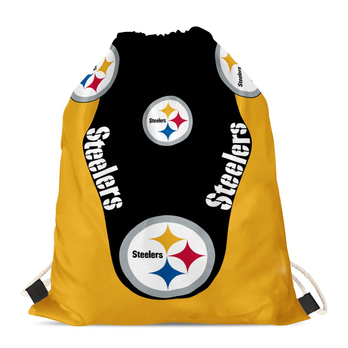 Pittsburgh Steelers Drawstring Backpack sack / Gym bag 18